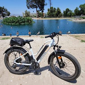 SENADA Fat Tire Electric Bike 26"X4" Electric Bicycle for Adults 30 MPH, 1000W Motor 48V 21AH Battery Snow Adults Ebike with Shimano 7-Speed for Electric Commuter/Trail Riding,UL Certified