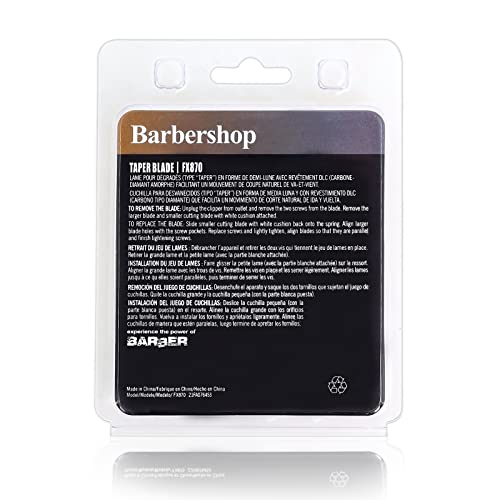 FX802G Replacement Blades Compatible with BaByliss-PRO Clippers, Barberology Blades Replace for FX870, FXF880, FX810, FX825, FX673N