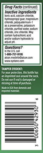 Systane Long Lasting Lubricant Eye Drops, 1 Fl. Oz (Pack of 1)