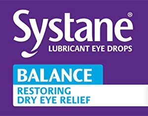 Systane Balance Lubricant Eye Drops, Restorative Formula, Twin pack, 0.33 Fl Oz (Pack of 2)