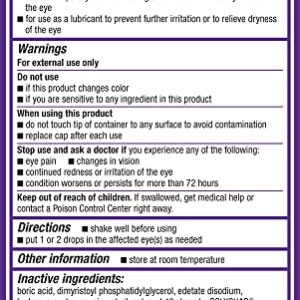 Systane Balance Lubricant Eye Drops, Restorative Formula, Twin pack, 0.33 Fl Oz (Pack of 2)