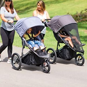 Joovy Zoom Lightweight Jogging Stroller, Jet