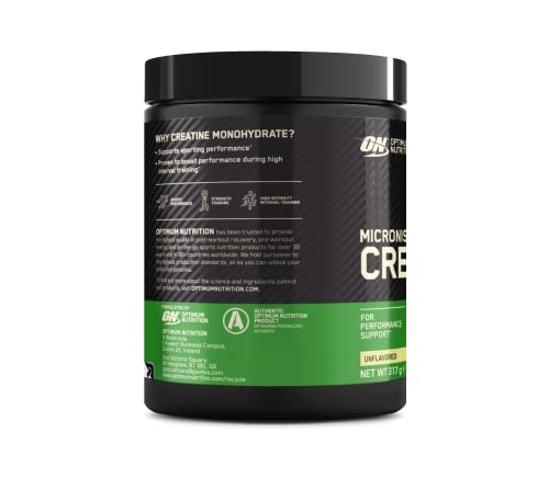 Optimum Nutrition Micronised Creatine Powder 317 g