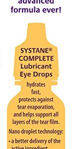 Systane Complete Lubricant Eye Drops, 0.34 Fl Oz, 2 Count (Pack of 1)