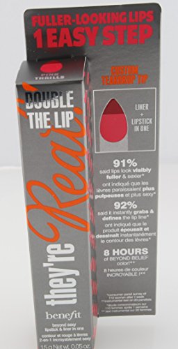 They're Real! Double The Lip by benefit Pink Thrills 1.5g