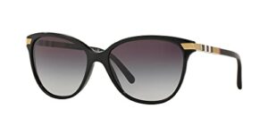 burberry sunglasses be 4216 f asian fit 30018g black