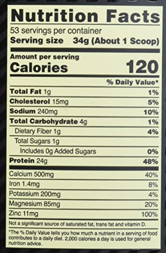 Optimum Nutrition Casein Powder, Chocolate Peanut Butter, 4 Pound