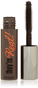 benefit cosmetics they’re real mascara black deluxe travel size mini .10 ounce unboxed