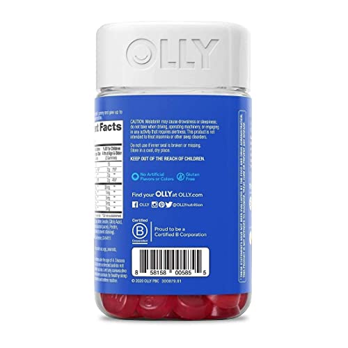 Olly Kids Sleep Gummies Supplement with Melatonin & L-theanine Chamomile (110 Gummies)