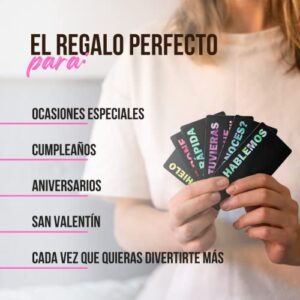 Conversar y Conocerse - 120 tarjetas con preguntas, juegos, conversaciones y más. Divertidos juegos para parejas, juegos de cartas para adultos, Regalos para parejas, juegos de mesa para adultos