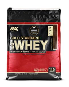 100% whey gold standard – chocolate 10 pounds