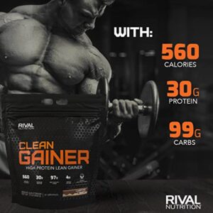 Rivalus Clean Gainer, Cinnamon Toast Cereal, 10 Pound