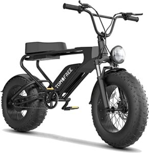 yyg electric bike 1200w, 20 inch fat tires ebike for adult, 32mph & 40miles electric bicycle mountain e-bike 48v 20ah for commute (style 01)