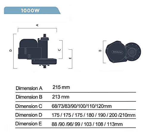 BAFANG Electric Bike Conversion Ebike Motor Kit Mid Drive BBS02B 500W 750W BBSHD BBS03 1000W 8FUN E-Bike Components Electric Bicycle Central Engine with Optional Display