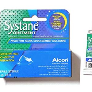 Systane Lub Eye Nightime Ointment 3.5g (6 Pack) 0.12 Ounce