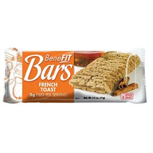 readi bake benefit bar french toast, 2.5 ounce — 48 per case.