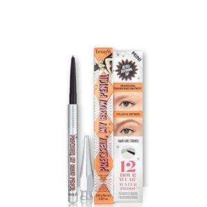 Benefit Benefit Precisely My Brow Pencil Ultra- Fine Brow Defining Pencil Mini # 04, 0.001 fluid_ounces, shade 4