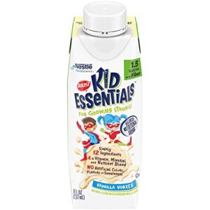 boost kid essentials 1.5 with fiber, vanilla vortex