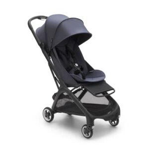 Bugaboo Butterfly - 1 Second Fold Ultra-Compact Stroller - Lightweight & Compact - Great for Travel - Stormy Blue