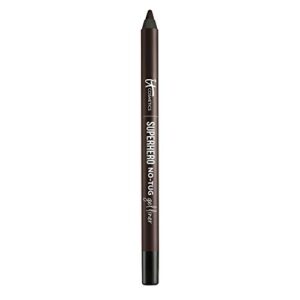 IT Cosmetics Superhero No-Tug Gel Eyeliner, Fantastic Espresso - Rich Dark Brown - Waterproof, Blendable Formula - Sharpenable Pencil - 0.042 oz