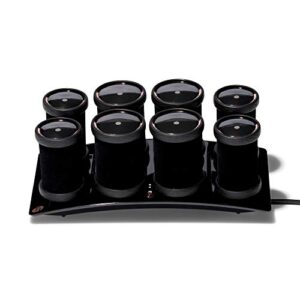 T3 - Volumizing Hot Rollers LUXE | Premium Hair Curler Set for Long Lasting Volume, Body & Shine | Set of 8 - 4 XL (1.75") & 4 Large (1.5”)