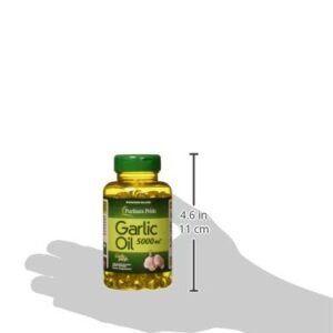 Puritans Pride Garlic Oil, 5000 Mg, 250 Count