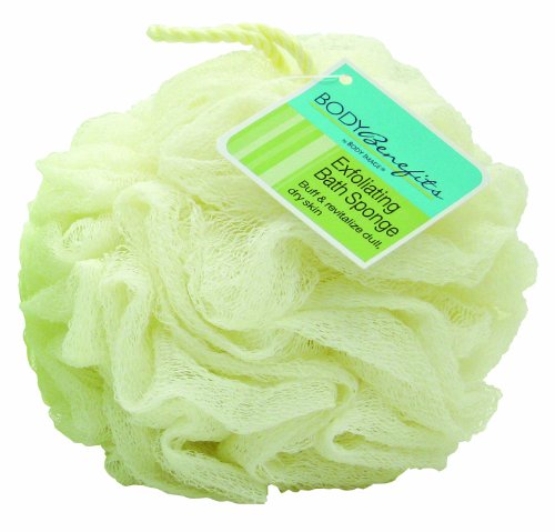 Body Benefits Bath Sponge, Exfoliating 1 ct (Pack of 6)