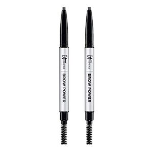 it cosmetics brow power universal brow pencil (2 pack)