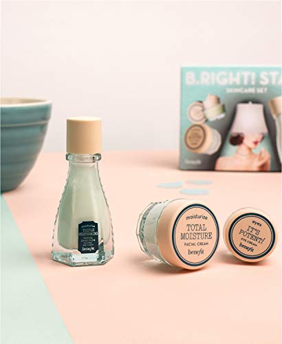 Benefit Cosmetics 3 Piece Bright Star Skincare Set Travel Size