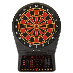 Cricket Pro 900 by Arachnid- Talking Electronic Dartboard, 15.5" Target Area, Up to 8 Player Score Display, Solo Play, MPR and PPD Scoring, 8 New Games, Includes Soft Tip Darts and Extra Tips