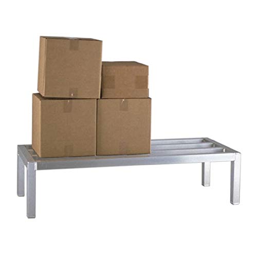 Regal Altair Aluminum Dunnage Rack | Storage in Restaurant, Kitchens and Garages and More! (24" Long x 14" Wide | Height: 8" Off The Floor)