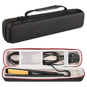 faylapa hard carry case for classic styler,hair straightener eva case (accessories not include,black)