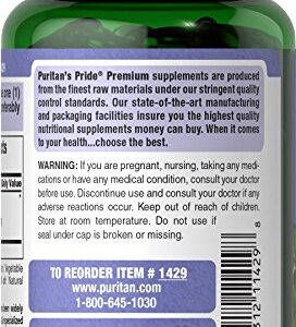 Puritans Pride Bilberry Extract, Contains Antioxidant Properties*, 1000mg Equivalent, 180 Rapid Release Softgels