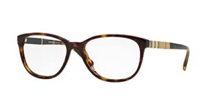 burberry eyeglasses be 2172 3002 dark havana