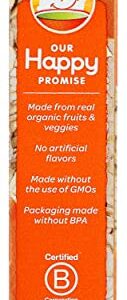 Happy Tot Organics Oat Bars, Organic Bananas & Carrots (box of 5)