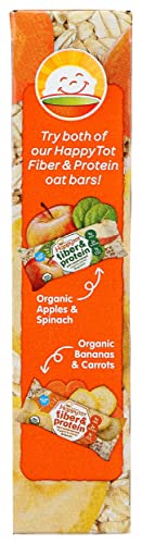 Happy Tot Organics Oat Bars, Organic Bananas & Carrots (box of 5)