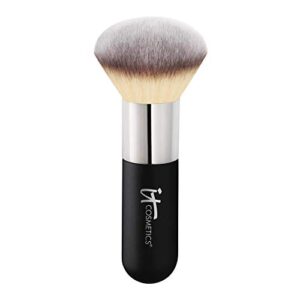 it cosmetics heavenly luxe airbrush powder & bronzer brush #1 – for a smooth, even, airbrushed finish – jumbo handle for easy application – soft, pro-hygienic bristles