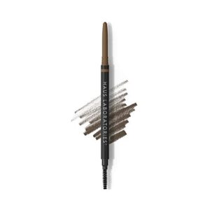 haus laboratories by lady gaga: the edge micro-tip precision brow pencil, soft brown