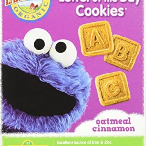 Earth's Best Sesame Street Letter of the Day Cookies - Oatmeal Cinnamon