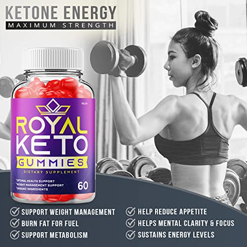 Royal Keto Gummies Advanced Formula Royal Keto ACV Gummies Apple Cider Vinegar (60 Gummies)