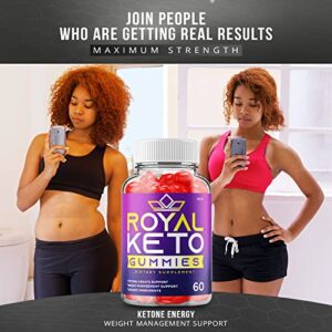 Royal Keto Gummies Advanced Formula Royal Keto ACV Gummies Apple Cider Vinegar (60 Gummies)