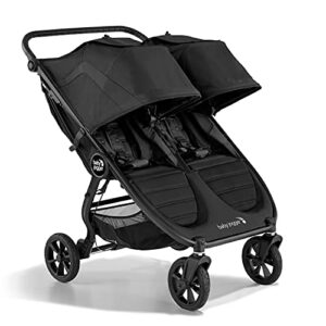baby jogger city mini gt2 all-terrain double stroller, jet , 40.7×29.25×42.25 inch (pack of 1)