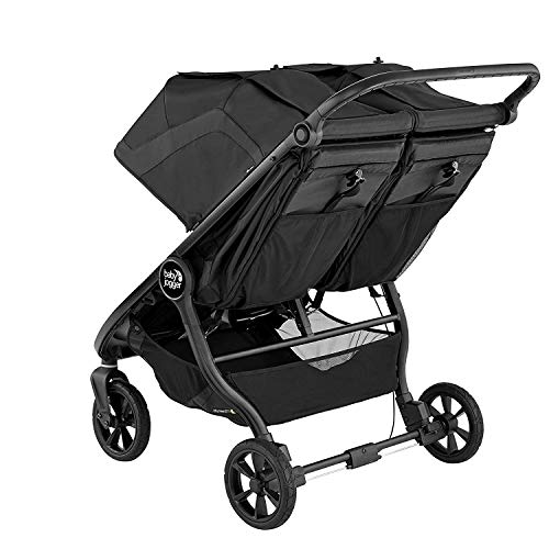 Baby Jogger City Mini GT2 All-Terrain Double Stroller, Jet , 40.7x29.25x42.25 Inch (Pack of 1)