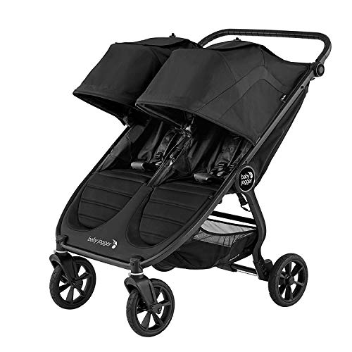 Baby Jogger City Mini GT2 All-Terrain Double Stroller, Jet , 40.7x29.25x42.25 Inch (Pack of 1)