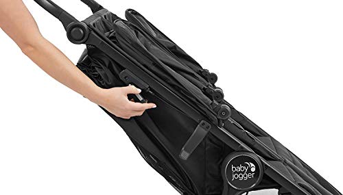 Baby Jogger City Mini GT2 All-Terrain Double Stroller, Jet , 40.7x29.25x42.25 Inch (Pack of 1)