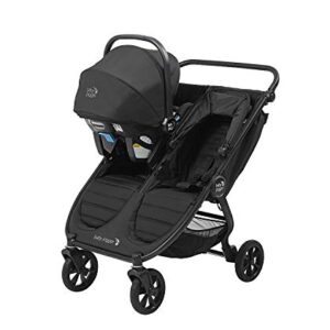 Baby Jogger City Mini GT2 All-Terrain Double Stroller, Jet , 40.7x29.25x42.25 Inch (Pack of 1)