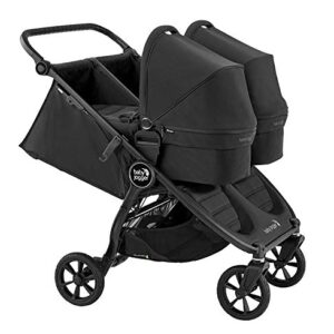 Baby Jogger City Mini GT2 All-Terrain Double Stroller, Jet , 40.7x29.25x42.25 Inch (Pack of 1)