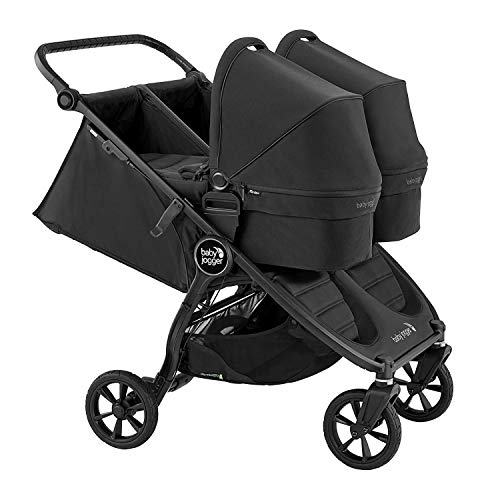 Baby Jogger City Mini GT2 All-Terrain Double Stroller, Jet , 40.7x29.25x42.25 Inch (Pack of 1)