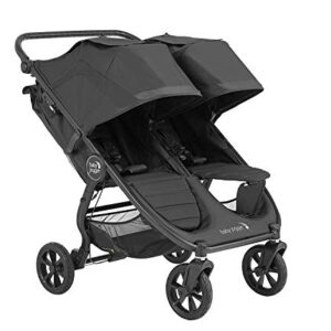 Baby Jogger City Mini GT2 All-Terrain Double Stroller, Jet , 40.7x29.25x42.25 Inch (Pack of 1)