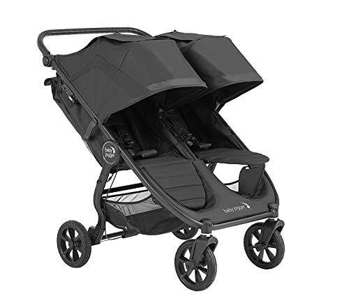 Baby Jogger City Mini GT2 All-Terrain Double Stroller, Jet , 40.7x29.25x42.25 Inch (Pack of 1)